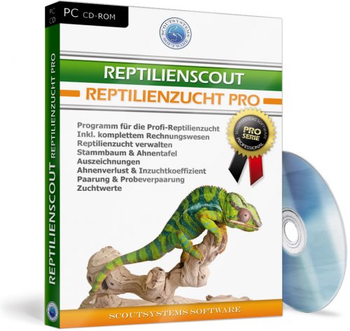 Reptilienscout - Reptilienzucht Software